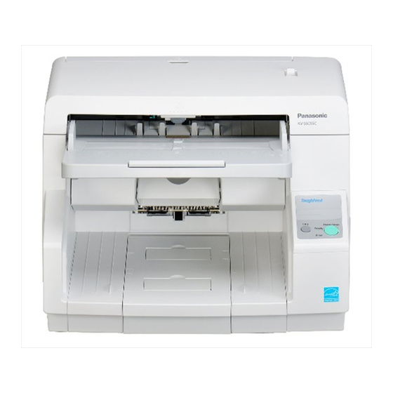 Panasonic KV-S5055C Manuel D'installation