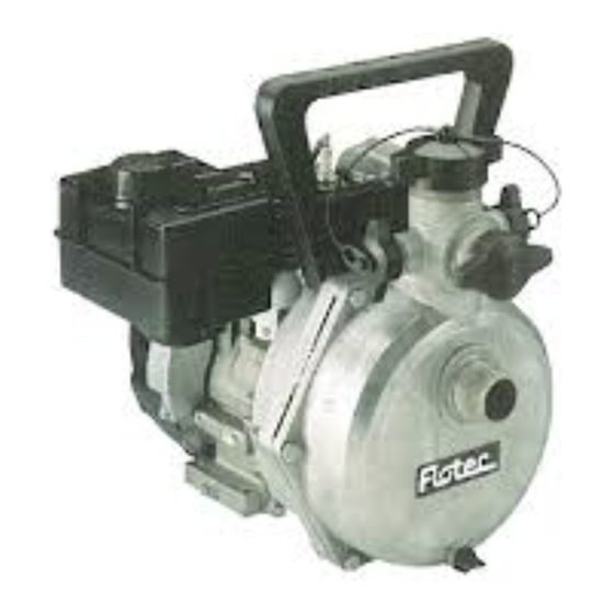 Flotec FP5410 Notice D'utilisation