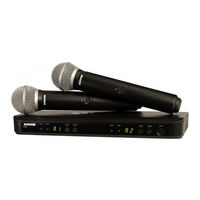 Shure BLX Manuel D'utilisation