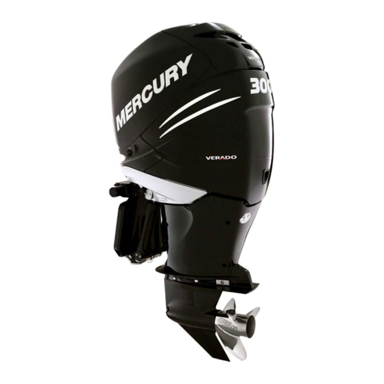 Mercury Marine 225 Verado FourStroke Mode D'emploi