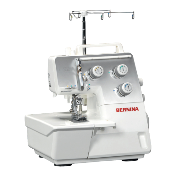 Bernina L 220 Mode D'emploi