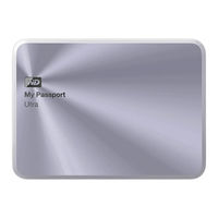 Western Digital My Passport Ultra Manuel D'utilisation