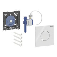 Geberit Sigma 01 Instructions De Montage
