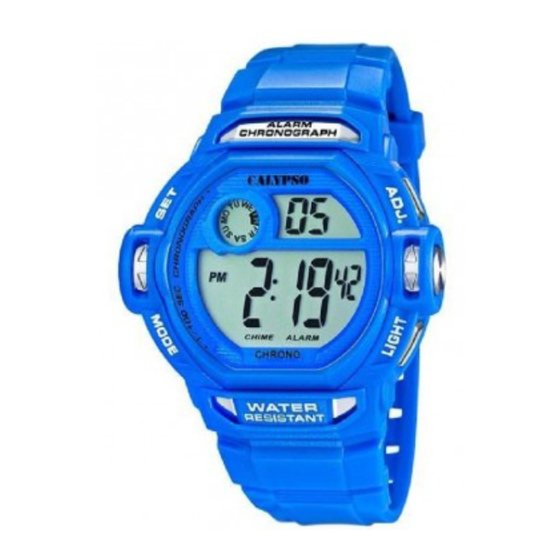 Calypso Watches DIGITAL IKM856 Manuel D'instruction