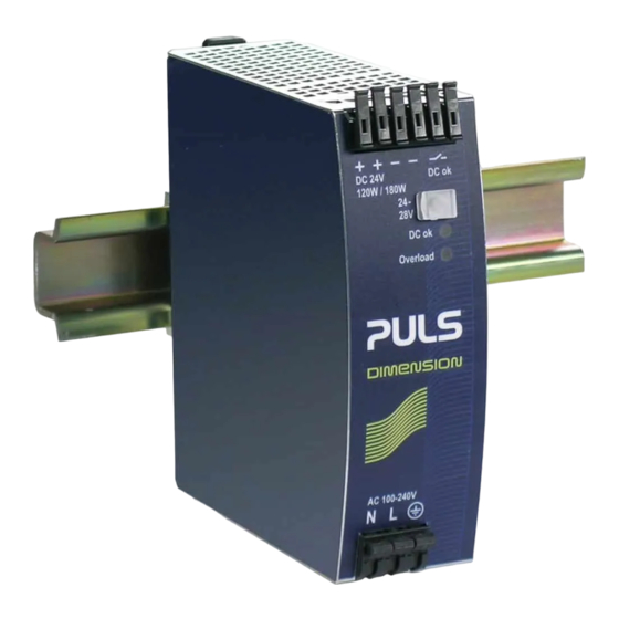 Puls QS5.241 Manuel D'installation