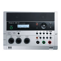 Roland CD-2i Guide Rapide