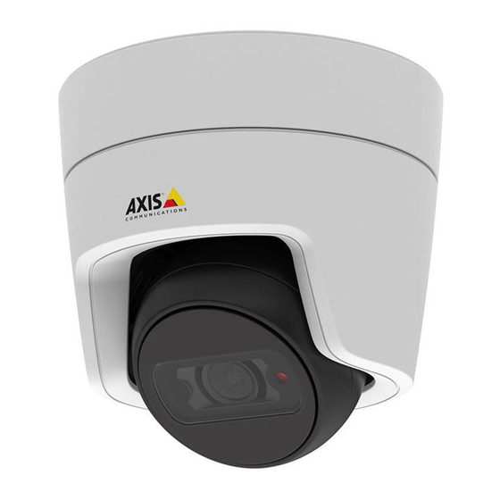 Axis Communications M31 Network Camera Série Manuel D'utilisation