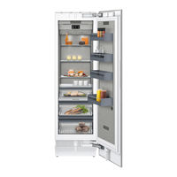 Gaggenau RC 472 Guide D'utilisation Et D'entretien