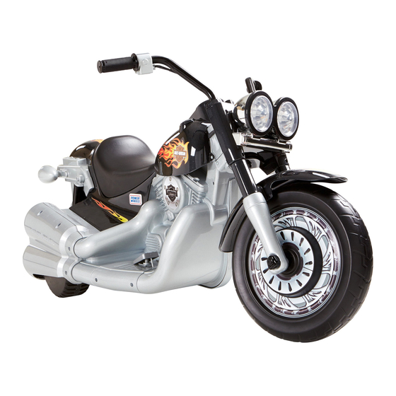 Power Wheels CLG78 Guide De L'utilisateur