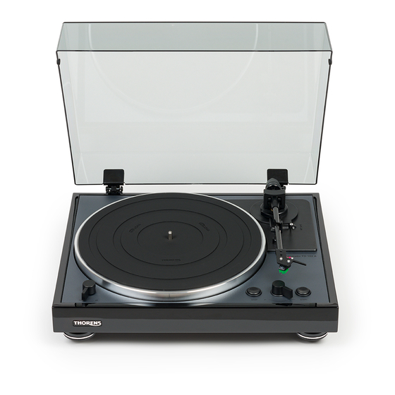 THORENS TD 102 A Manuels