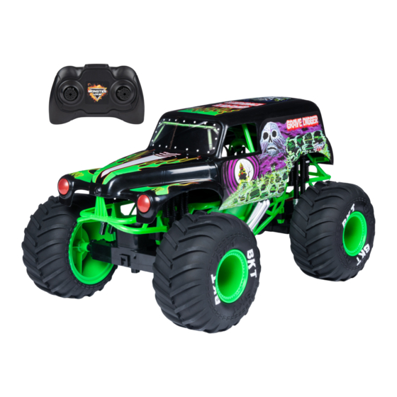 Spin Master MONSTER JAM GRAVE DIGGER Mode D'emploi