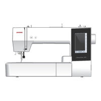 Janome Memory Craft 500E Manuel D'instructions