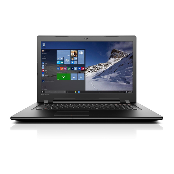 Lenovo B71-80 Guide De L'utilisateur