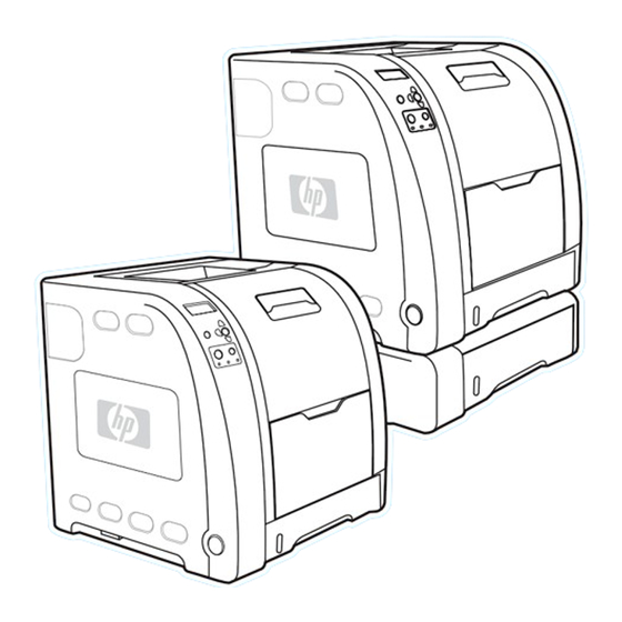 HP Color LaserJet 3500 Série Guide D'utilisation