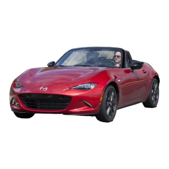 Mazda MX-5 2015 Mode D'emploi