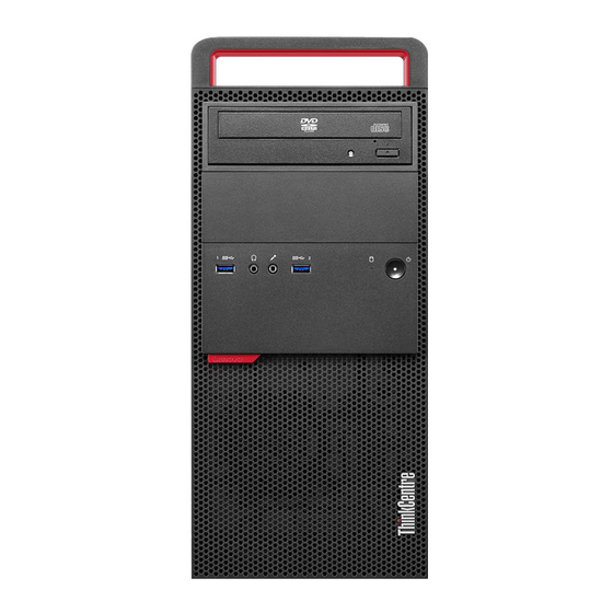 Lenovo ThinkCentre M800 10FW Guide D'utilisation