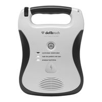 Defibtech DDU-120 Manuel De L'utilisateur