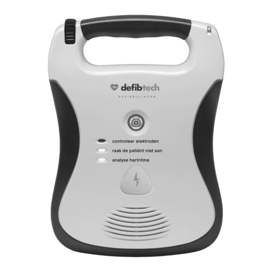 Defibtech DDU-120 Manuel De L'utilisateur