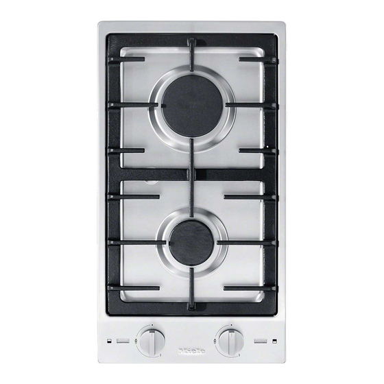 Miele CS 1012 Notice D'utilisation Et De Montage