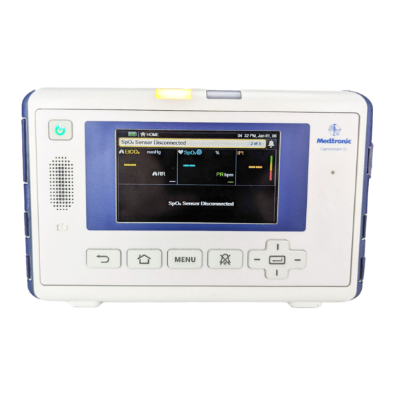 Medtronic Capnostream 35 Manuel De L'utilisateur