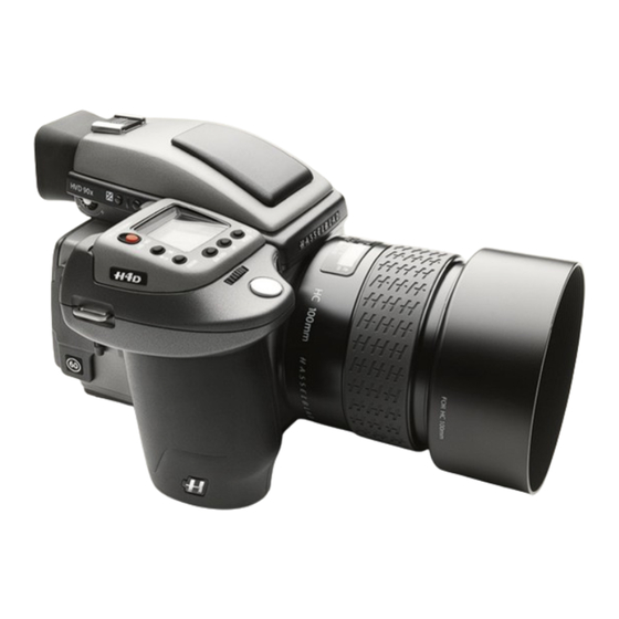 Hasselblad H4D-200MS Mode D'emploi