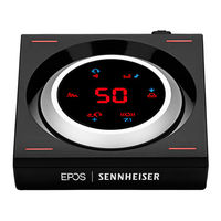 Sennheiser GSX 1000 Notice D'emploi