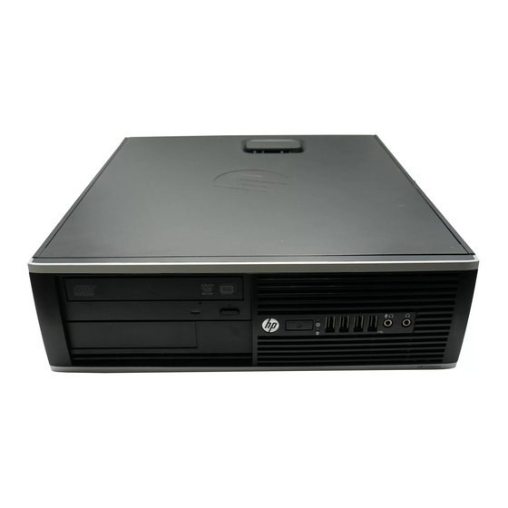 HP Compaq 8200 Elite Manuel De Référence Du Matériel