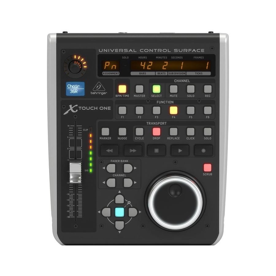 Behringer X-TOUCH ONE Mise En Œuvre