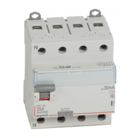 LEGRAND DX3-ID Instructions D'installation