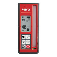 Hilti PRA 30 Mode D'emploi