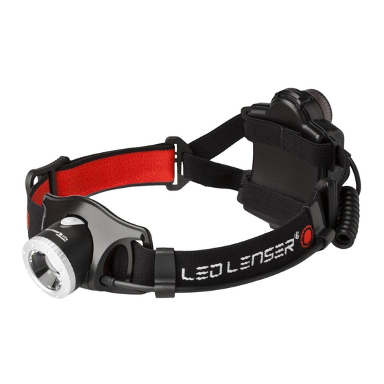 Led Lenser H7.2 Mode D'emploi