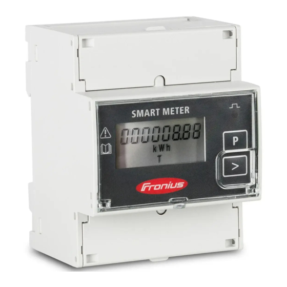 Fronius Smart Meter 63A-3 Instructions De Service