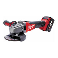 Milwaukee M18 CAG125XPD Notice Originale