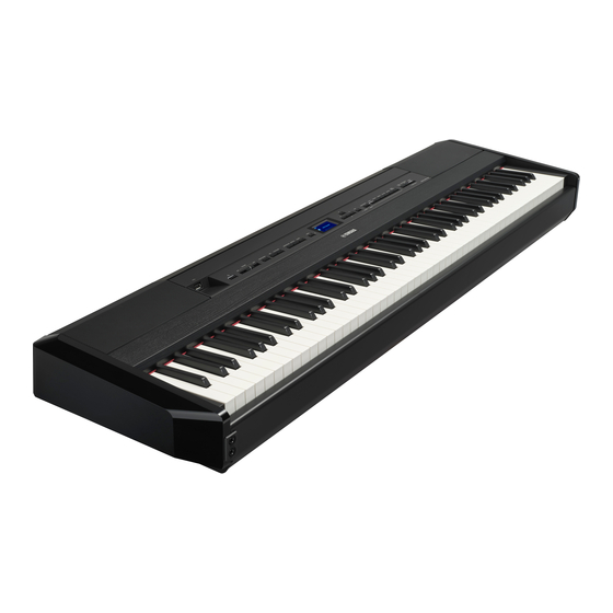 Yamaha P-525 Mode D'emploi