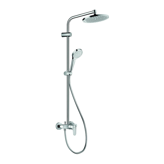 Hansgrohe Showerpipe 240 LMH 26875000 Manuels