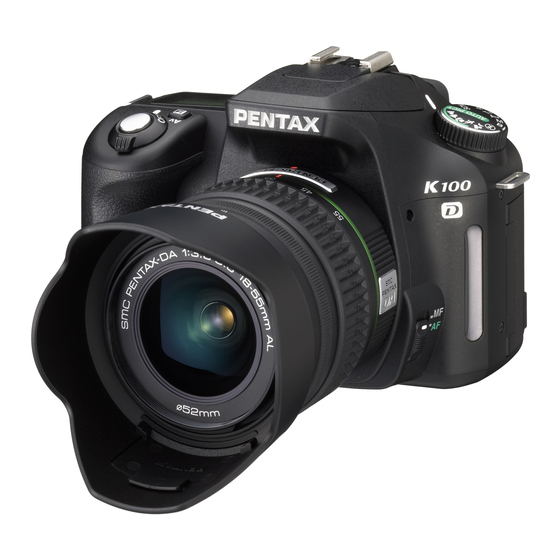 Pentax K100D Super Manuels