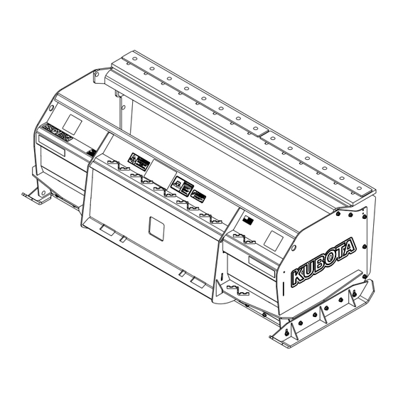 Kubota AP-SSP1572 Manuel D'utilisateur