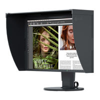 Eizo ColorEdge CG248-4K Manuel D'utilisation