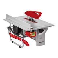 EINHELL TC-TS 820 Mode D'emploi
