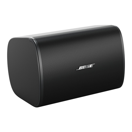 Bose Professional DesignMax DM5SE Notice D'installation
