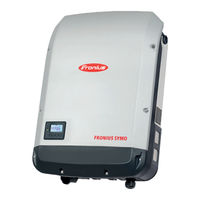 Fronius Symo Advanced Serie Instructions De Service