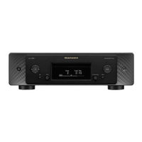 Marantz SACD 30n Manuel De L'utilisateur