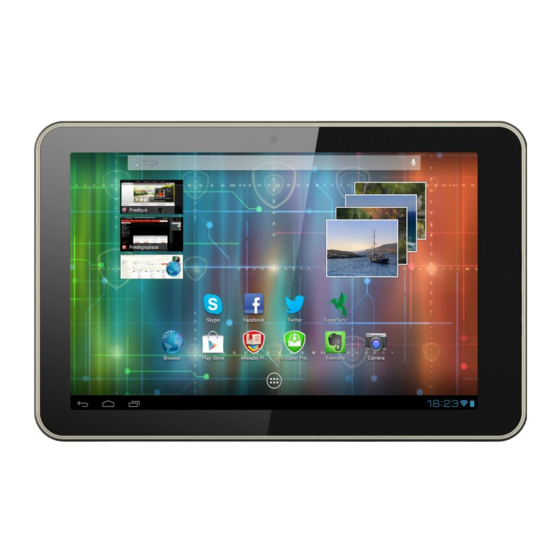 Prestigio MultiPad 8.0 HD Manuel Utilisateur
