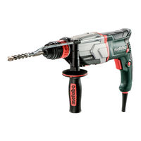 Metabo KHE 2660 Quick Instructions D'utilisation Originales