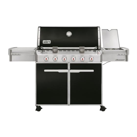 Weber Summit E-620 Guide D'utilisation