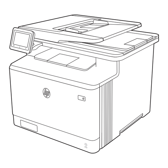 HP LaserJet Pro M479 Guide De L'utilisateur