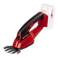 EINHELL GE-CG 18/1 Li Instructions D'origine