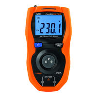 HT Instruments Optec Flashmeter Manuel D'utilisation