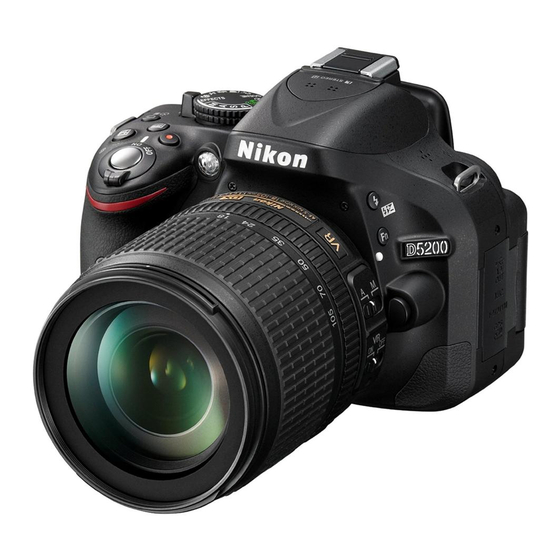 Nikon D5200 Manuel D'utilisation