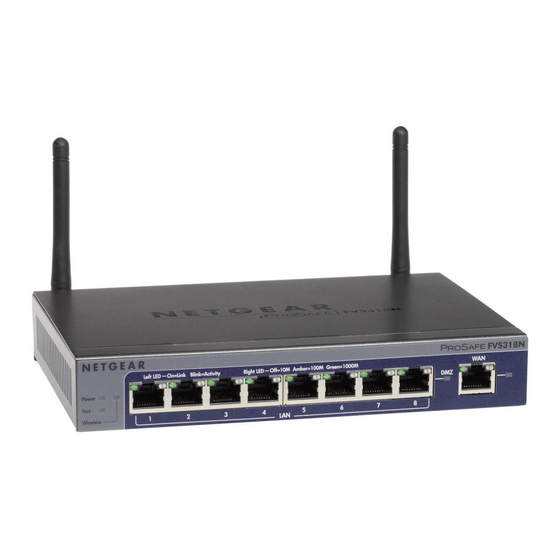 NETGEAR ProSafe FVS318N Guide D'installation